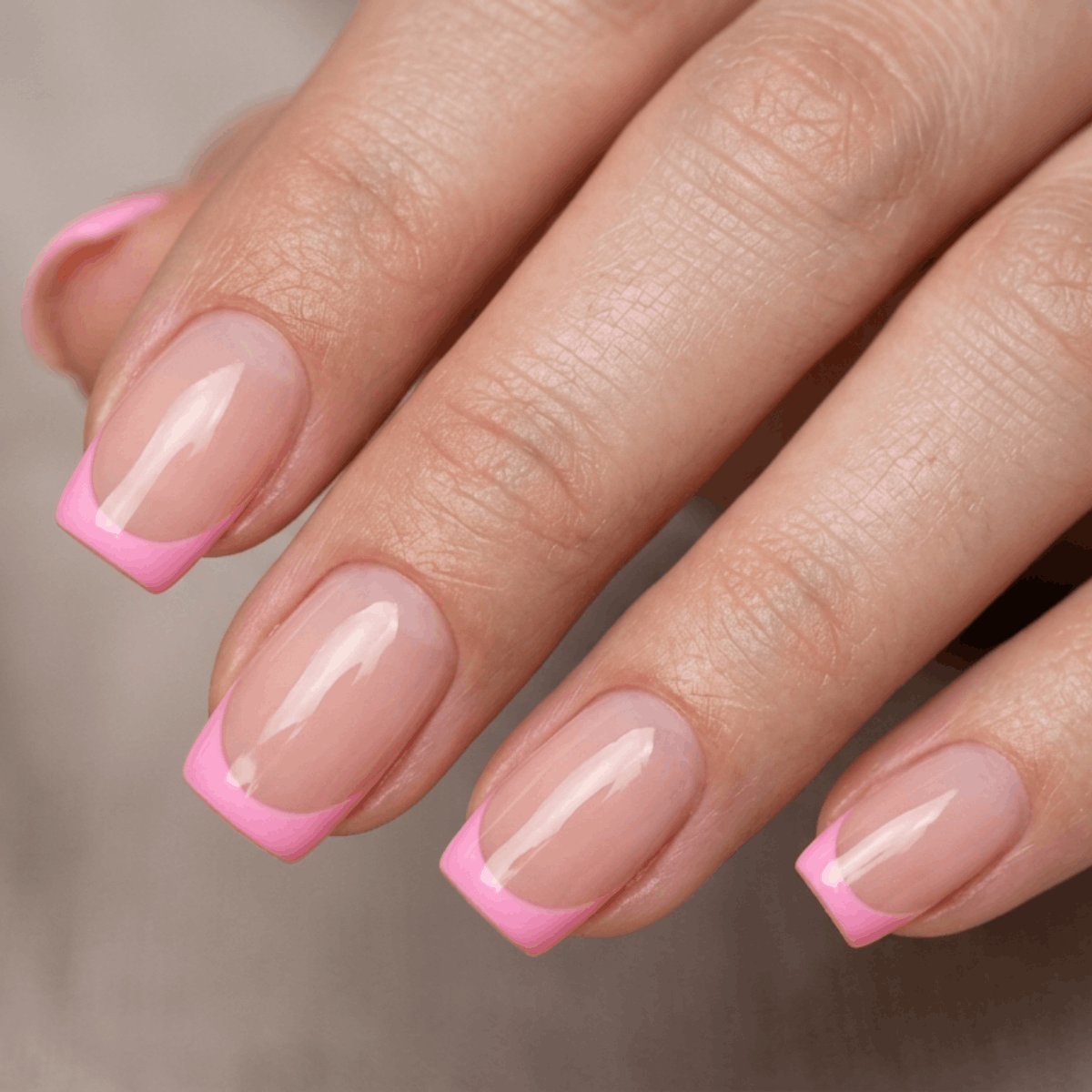 Pink French Twist