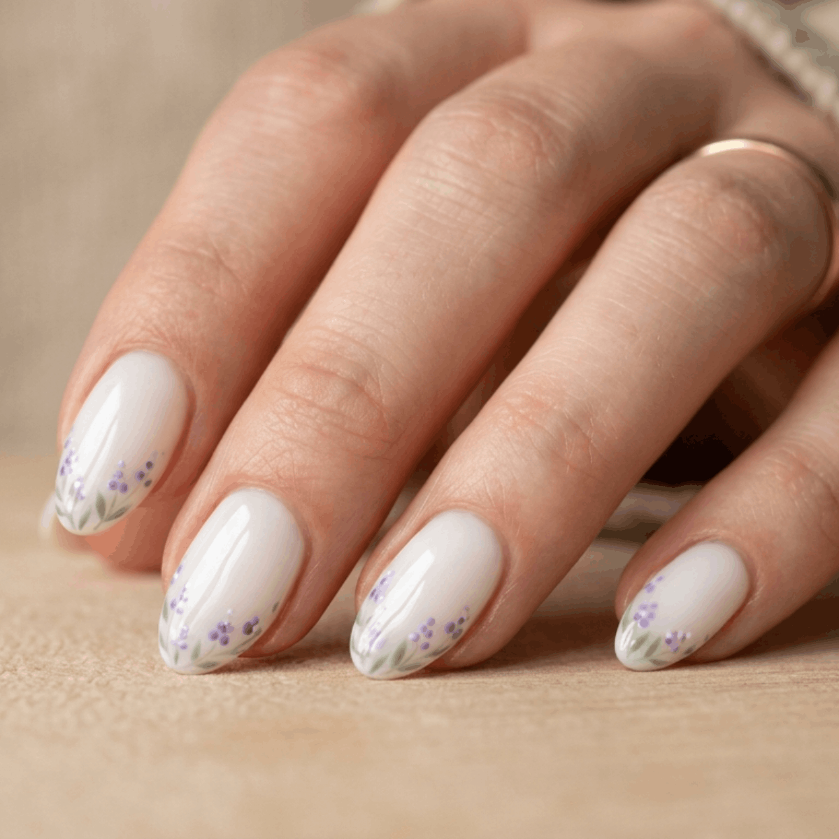 4 Subtle Floral Nail Art Styles for Spring School Dances