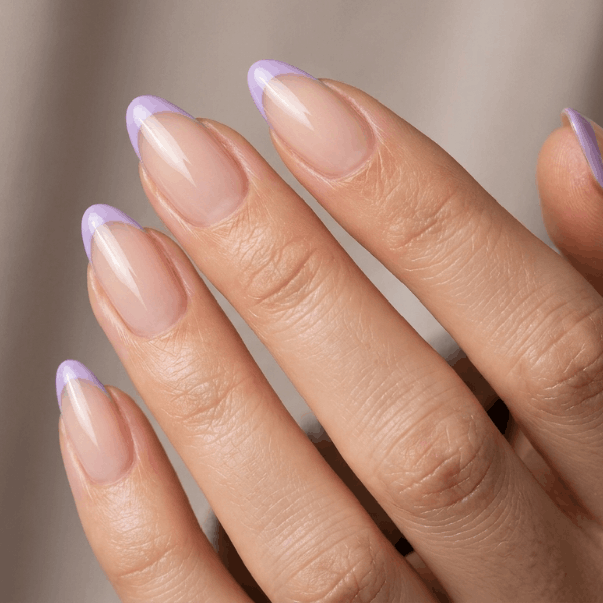 Lavender French Tips