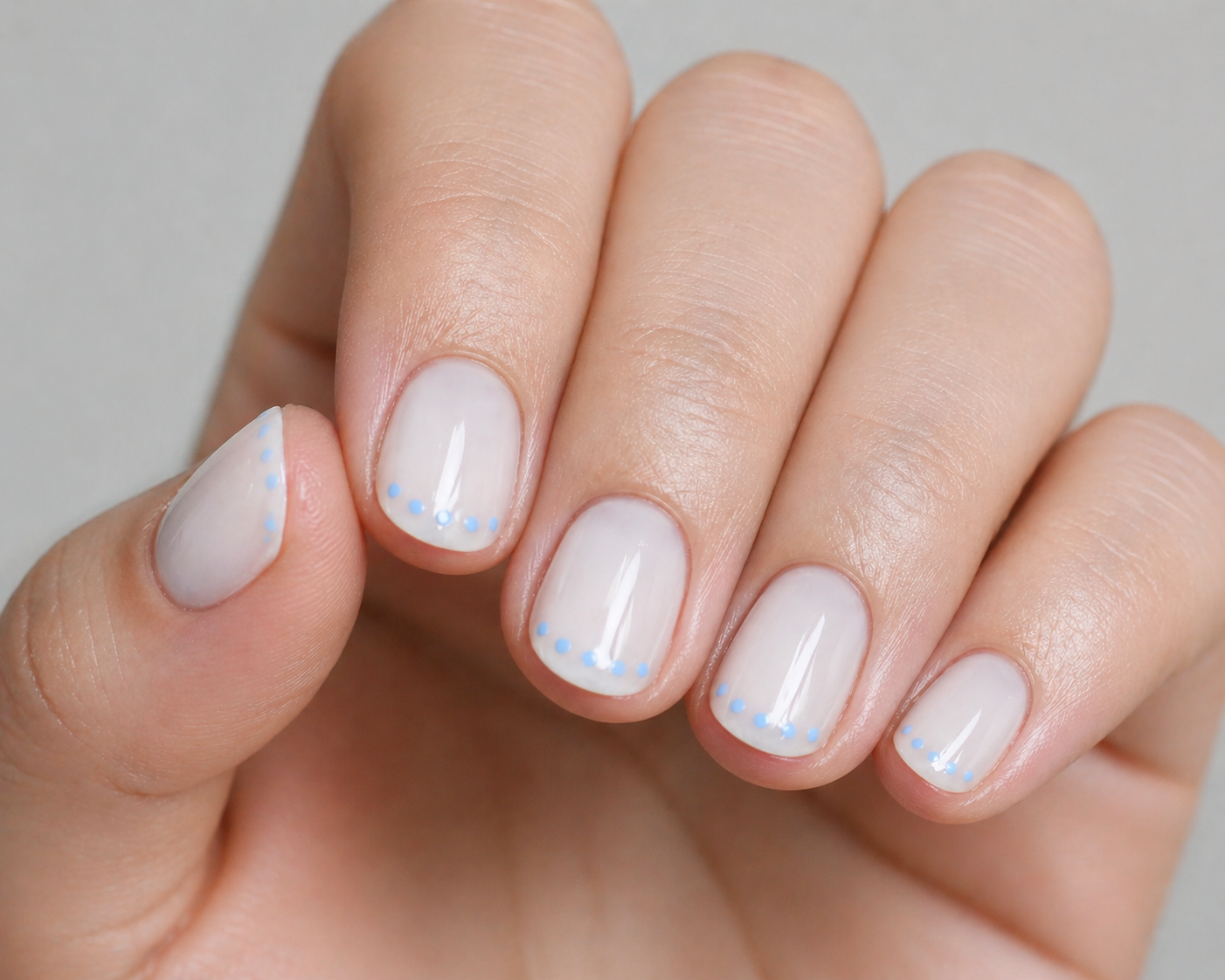 Polka Dot French Tip