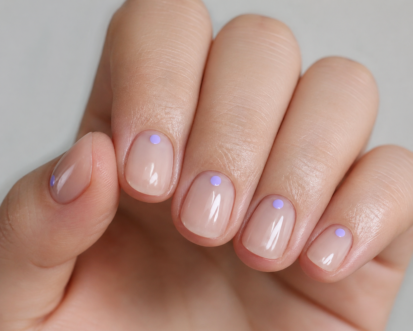 Short & Sweet Round Nail Designs