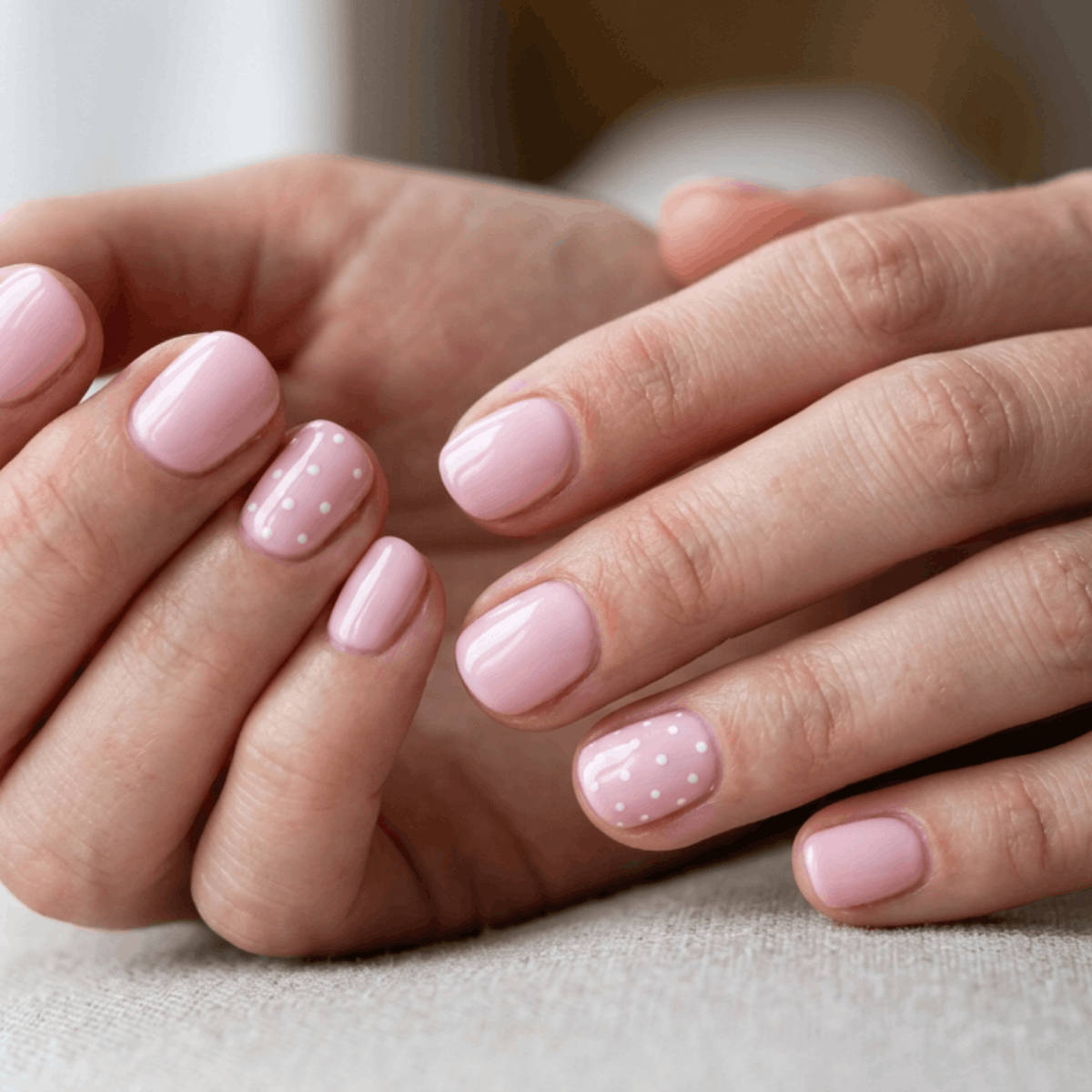 4 Easiest Short Round Nail Art Designs for Beginners