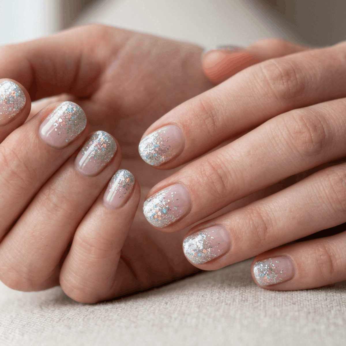 Glitter Gradient Tips