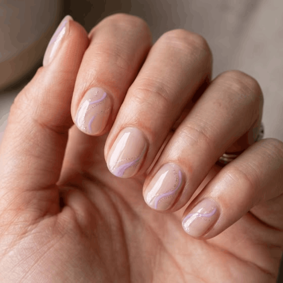 Short & Sweet Round Nail Designs