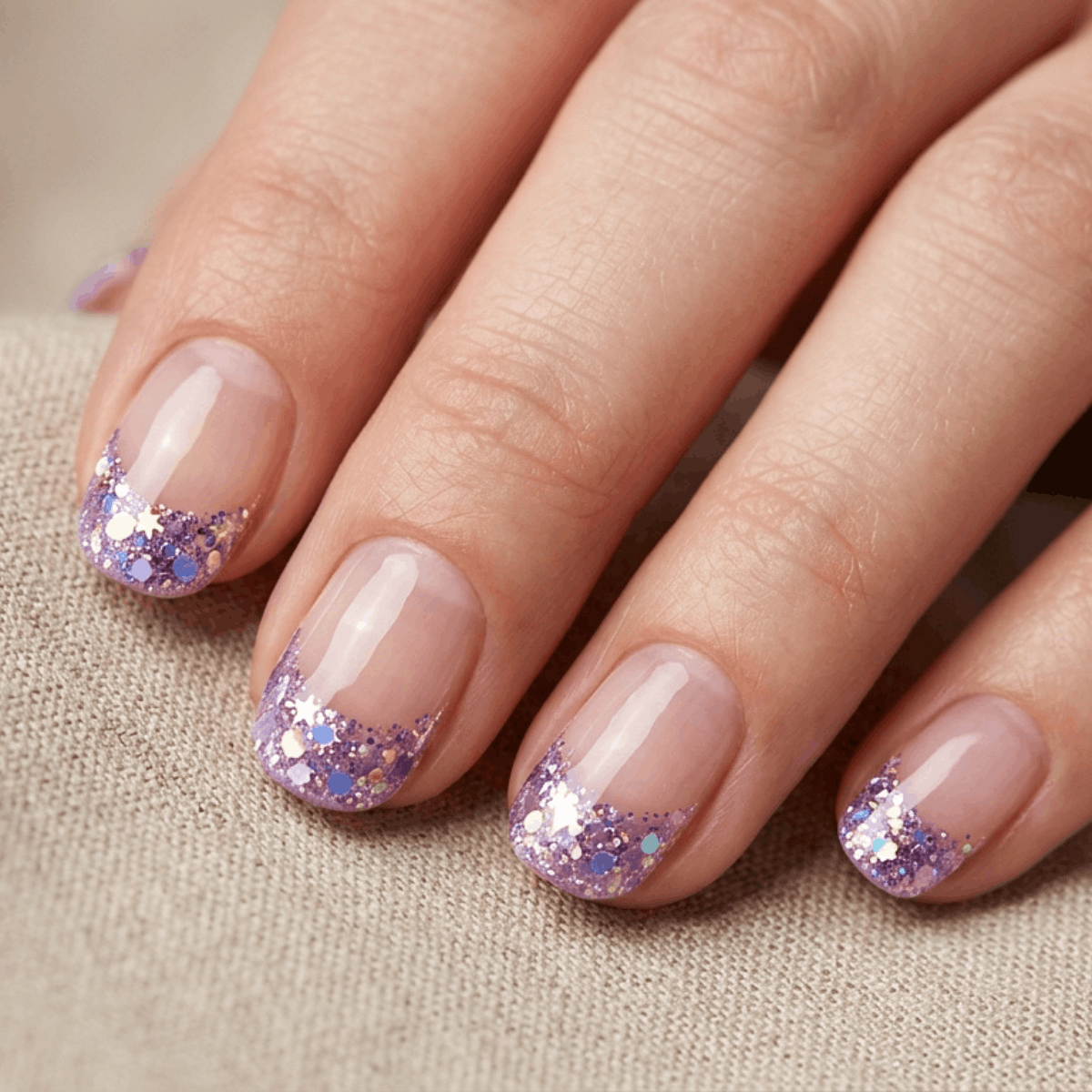 Electric Lilac Tips