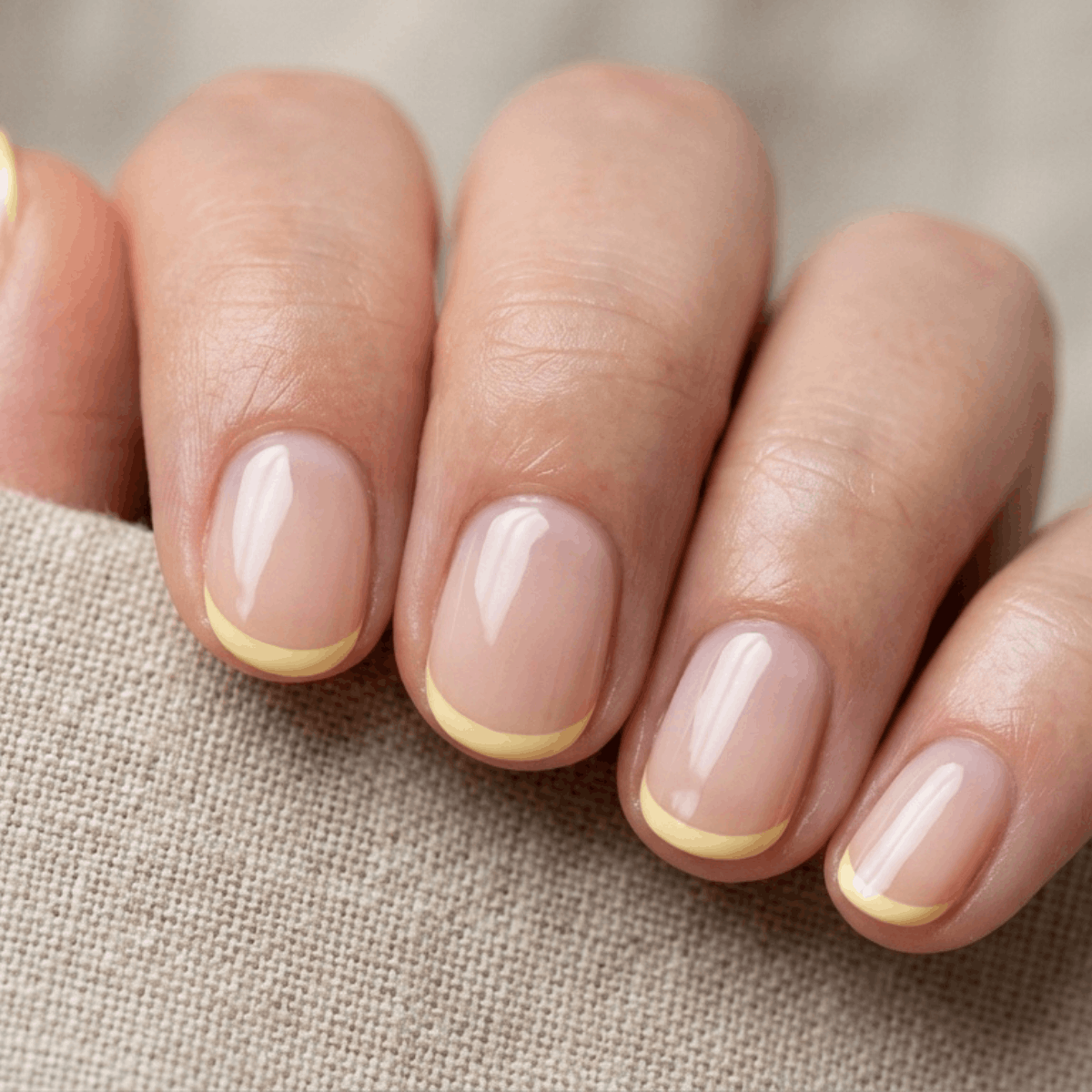 Sunny Yellow Tips