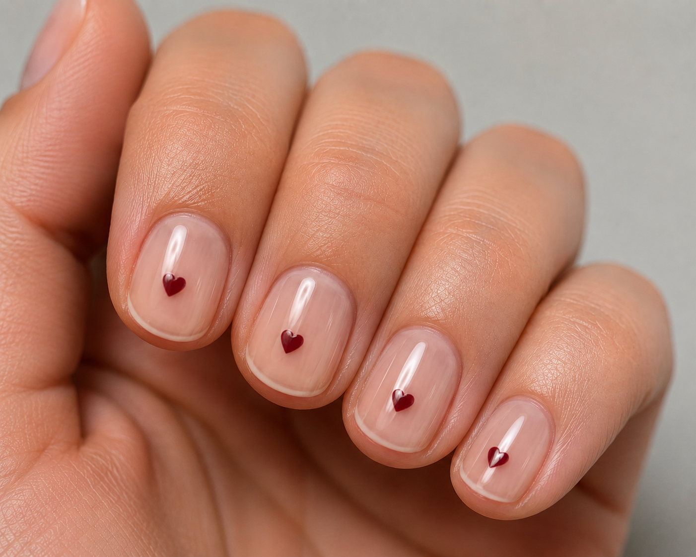 Negative Space Hearts