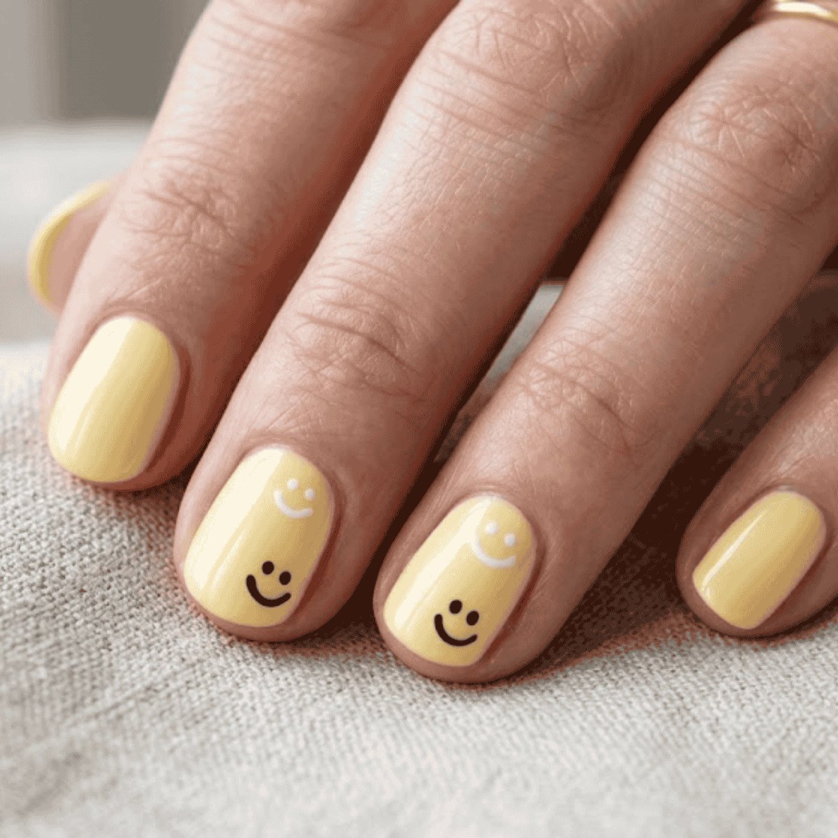 Pastel Yellow Sunny Smiles
