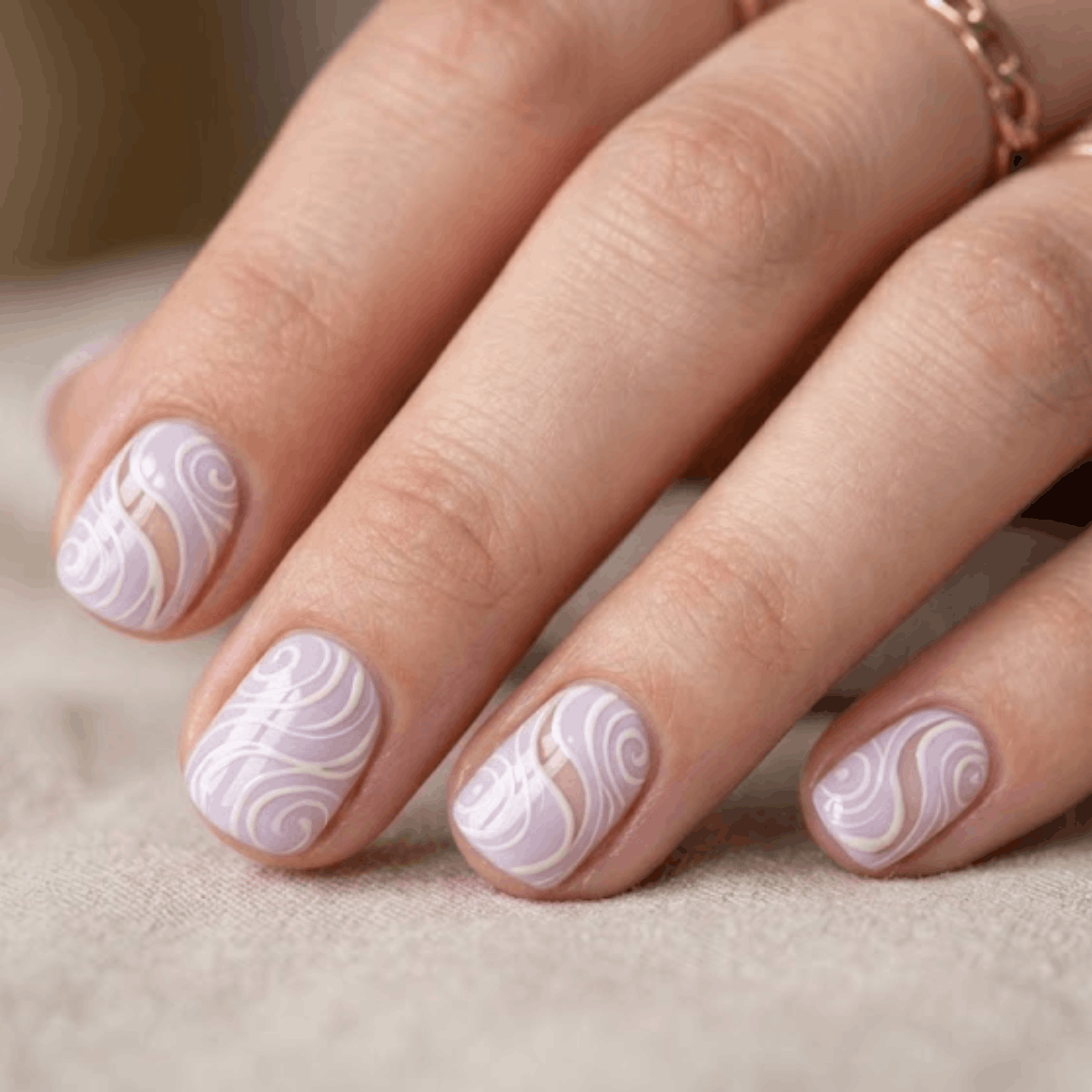 5 Cute Short Round Nail Ideas Perfect for School