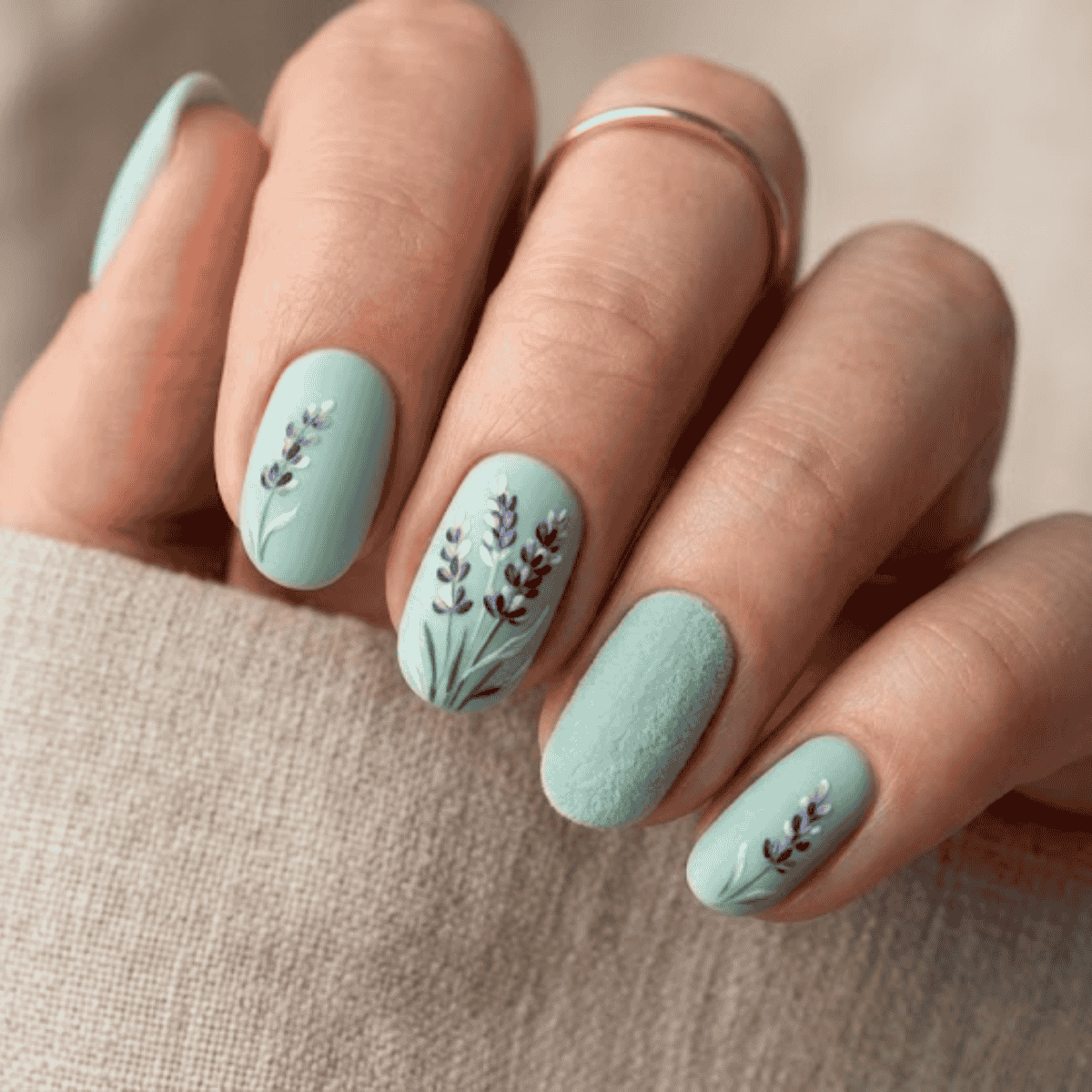 Lavender Field Accent