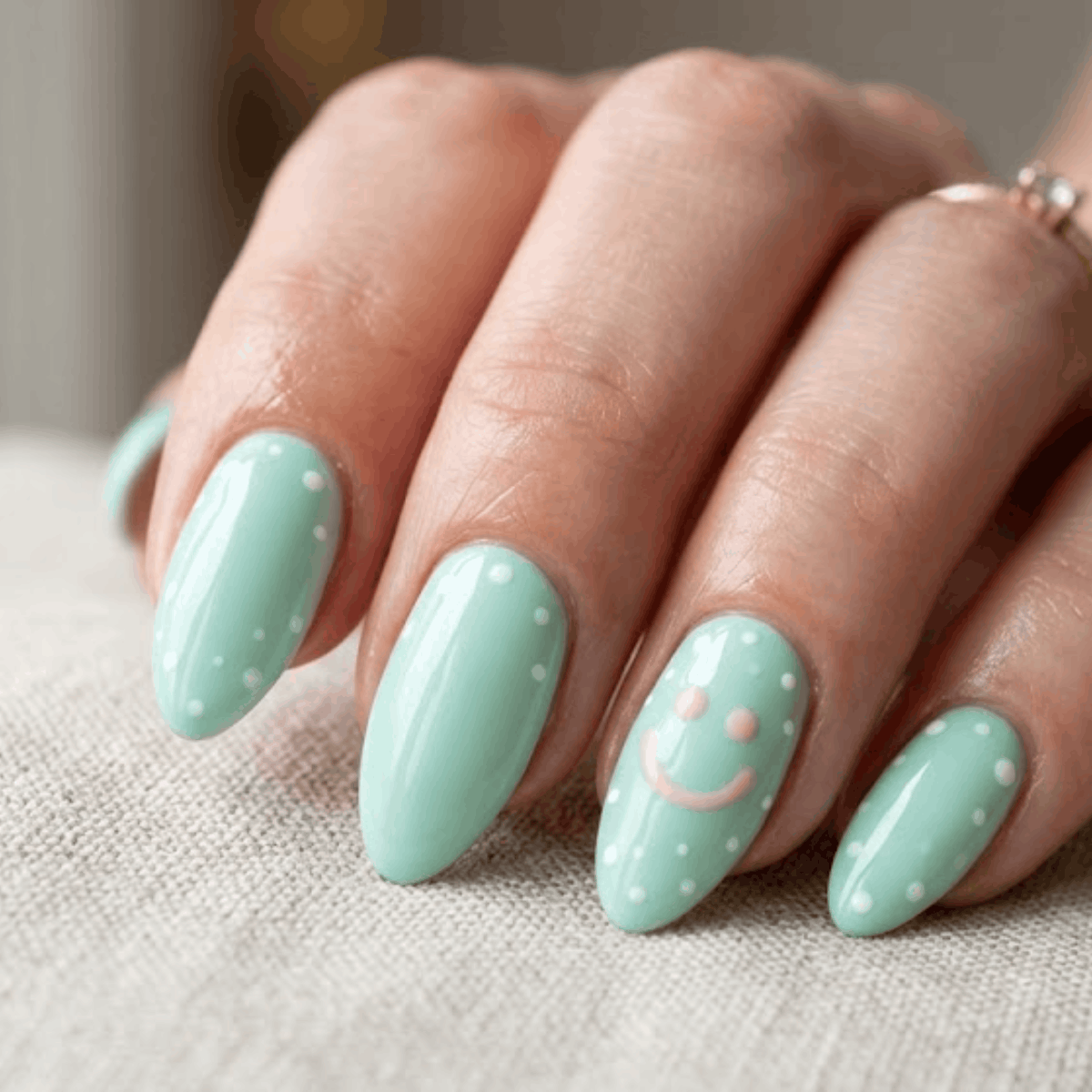 Mint Bliss Smiley