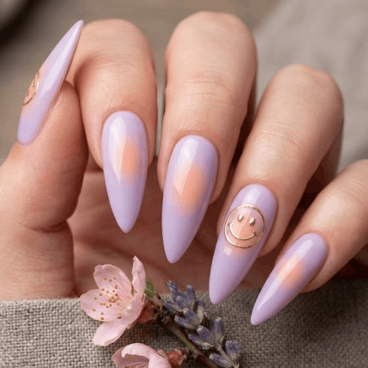 3 Easy Pastel Smiley Face Nail Tutorials Using Gel for Quick Results