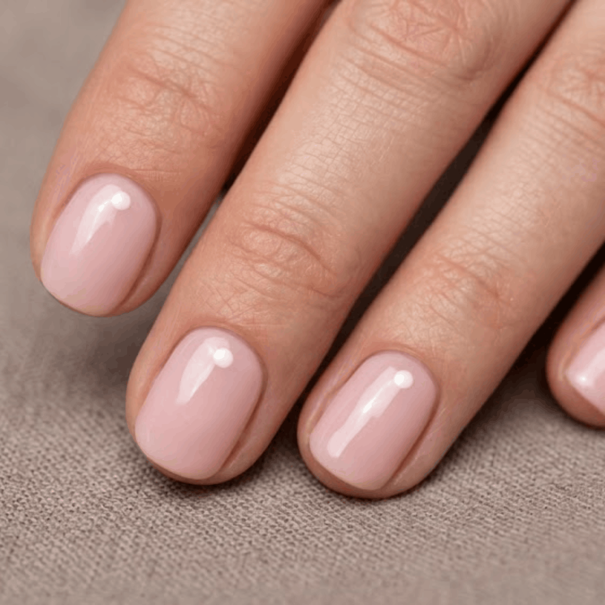 3 Minimalist Round Nail Looks Ideal for Short Nails