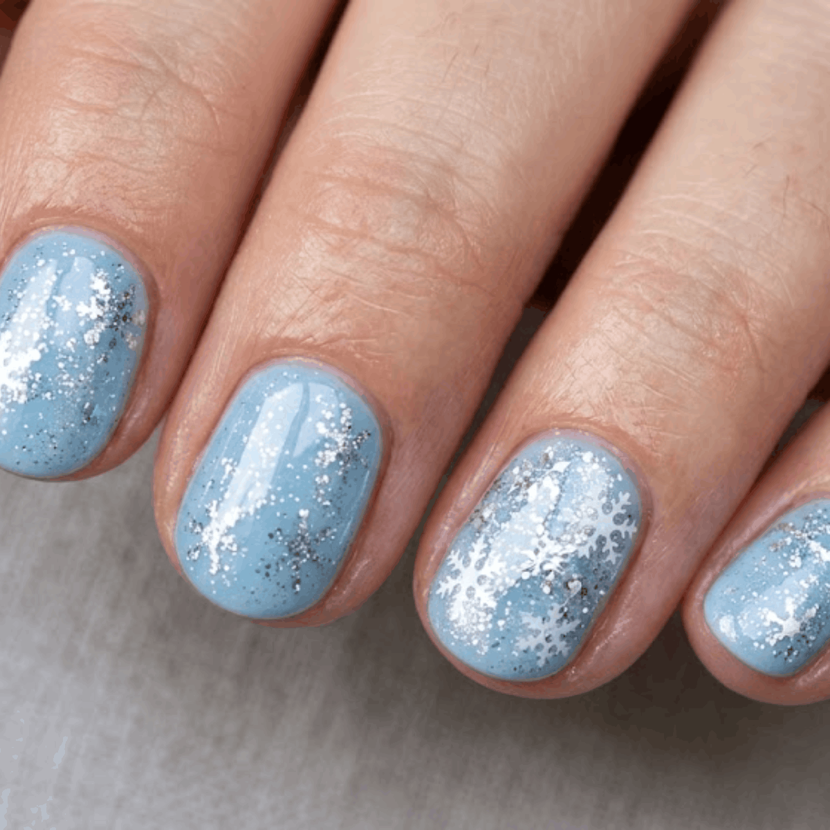 Frosted Snowflake Sparkle