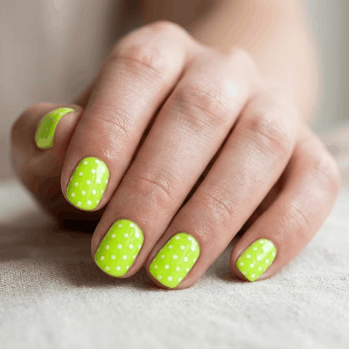 Short & Sweet Round Nail Designs
