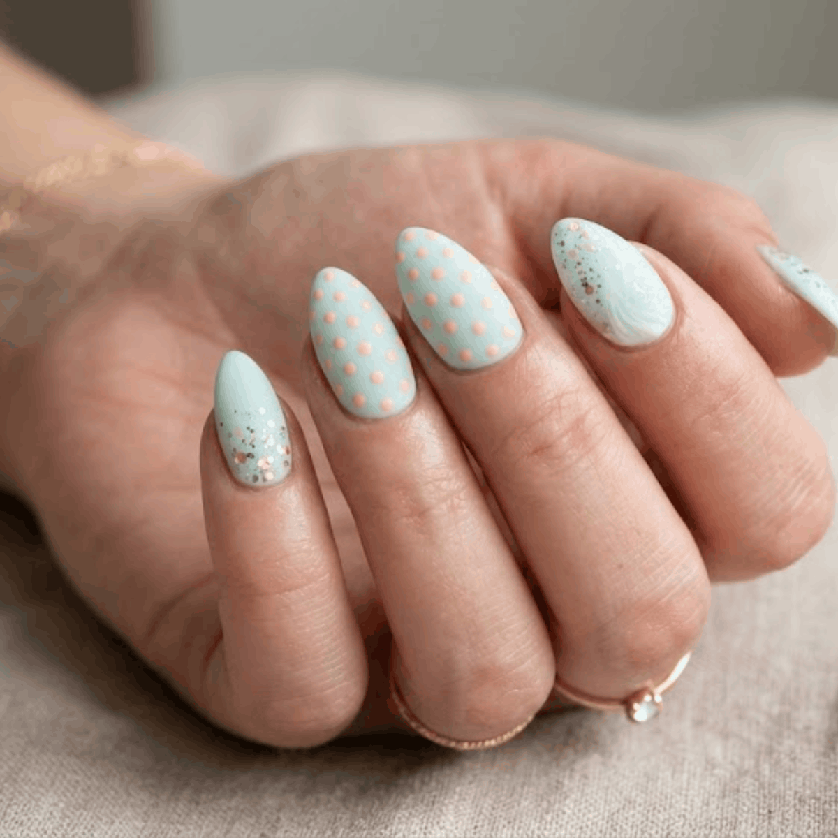 Pastel Mint Confetti Delight