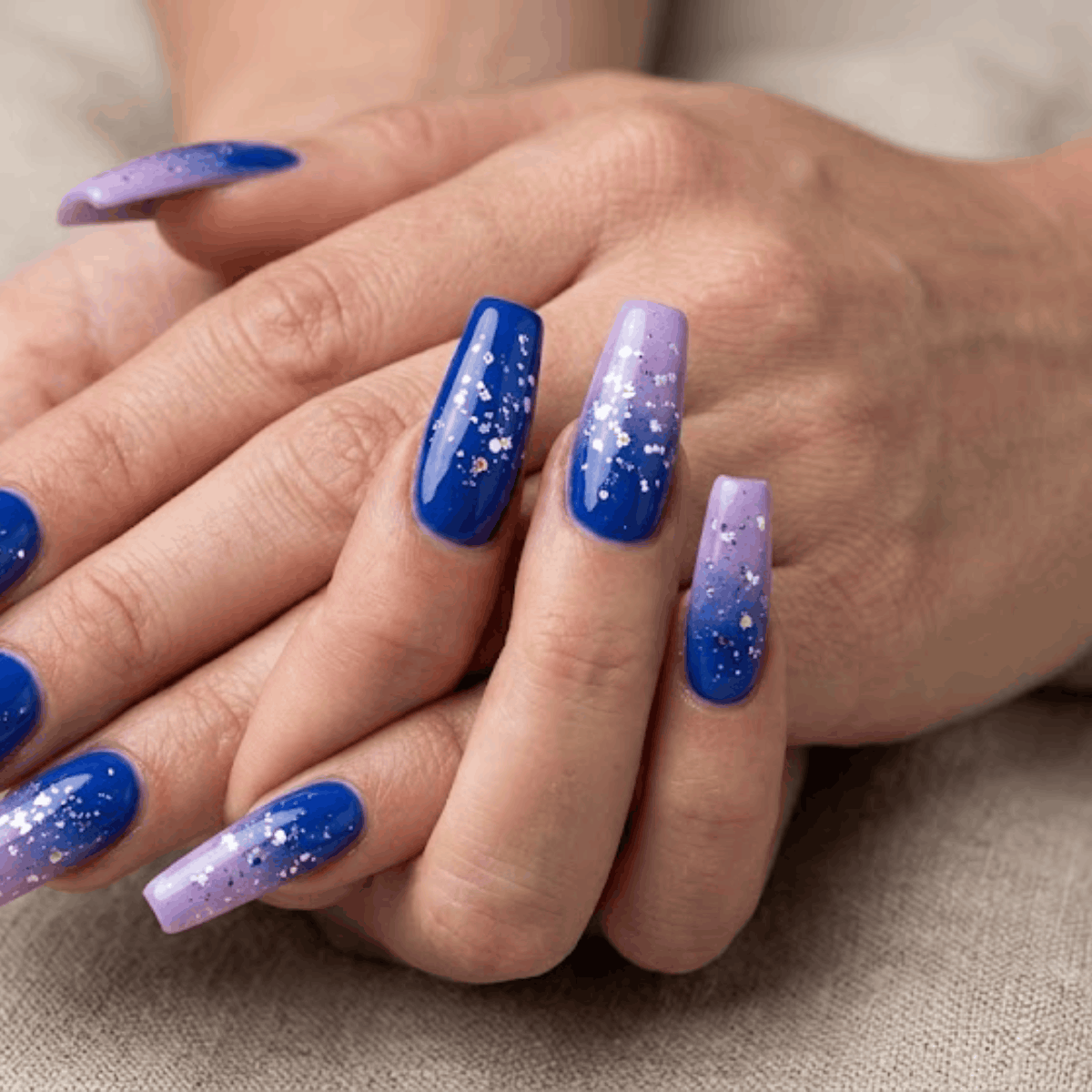 Royal Blue Confetti Dream